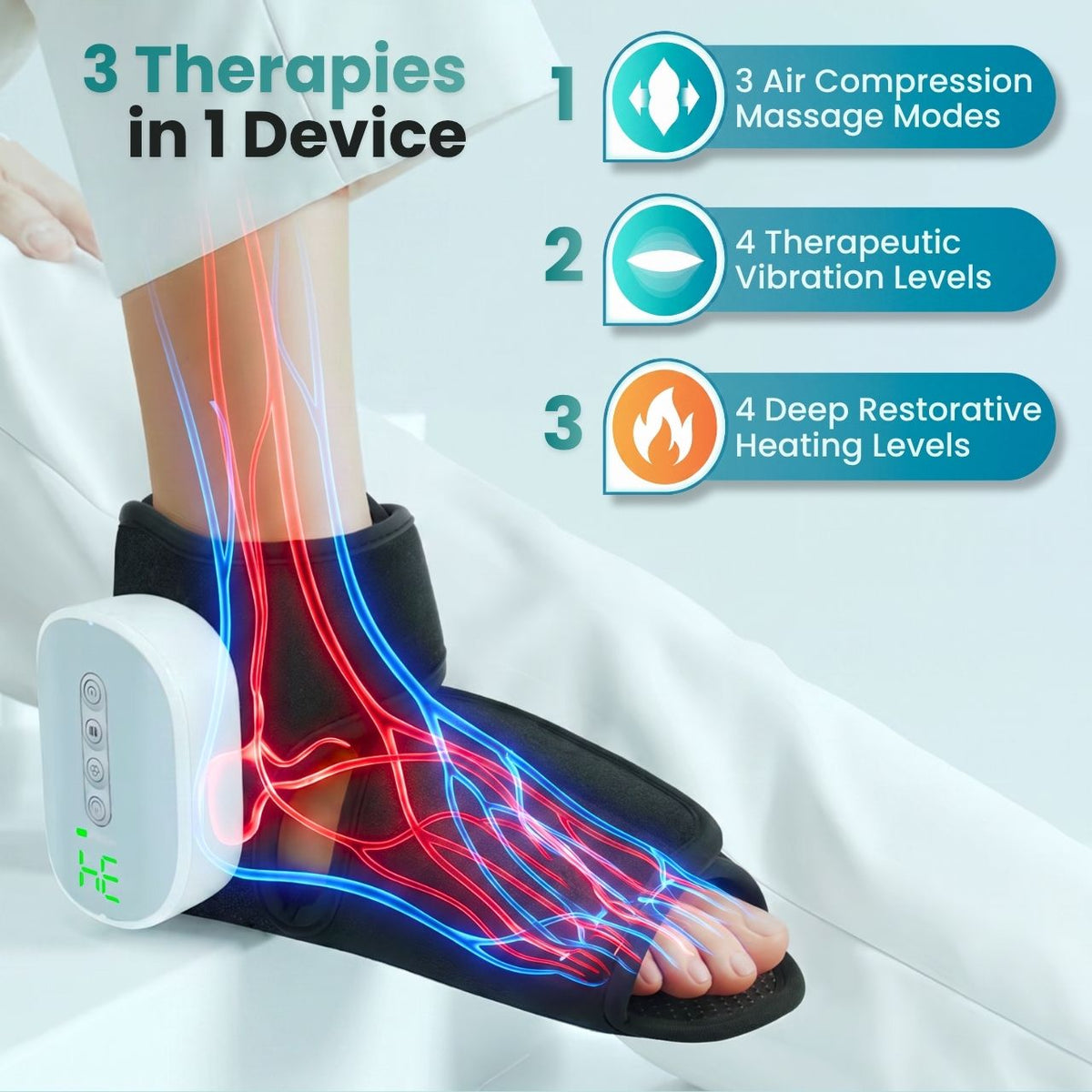 RezuFlow™ Foot & Ankle Massager