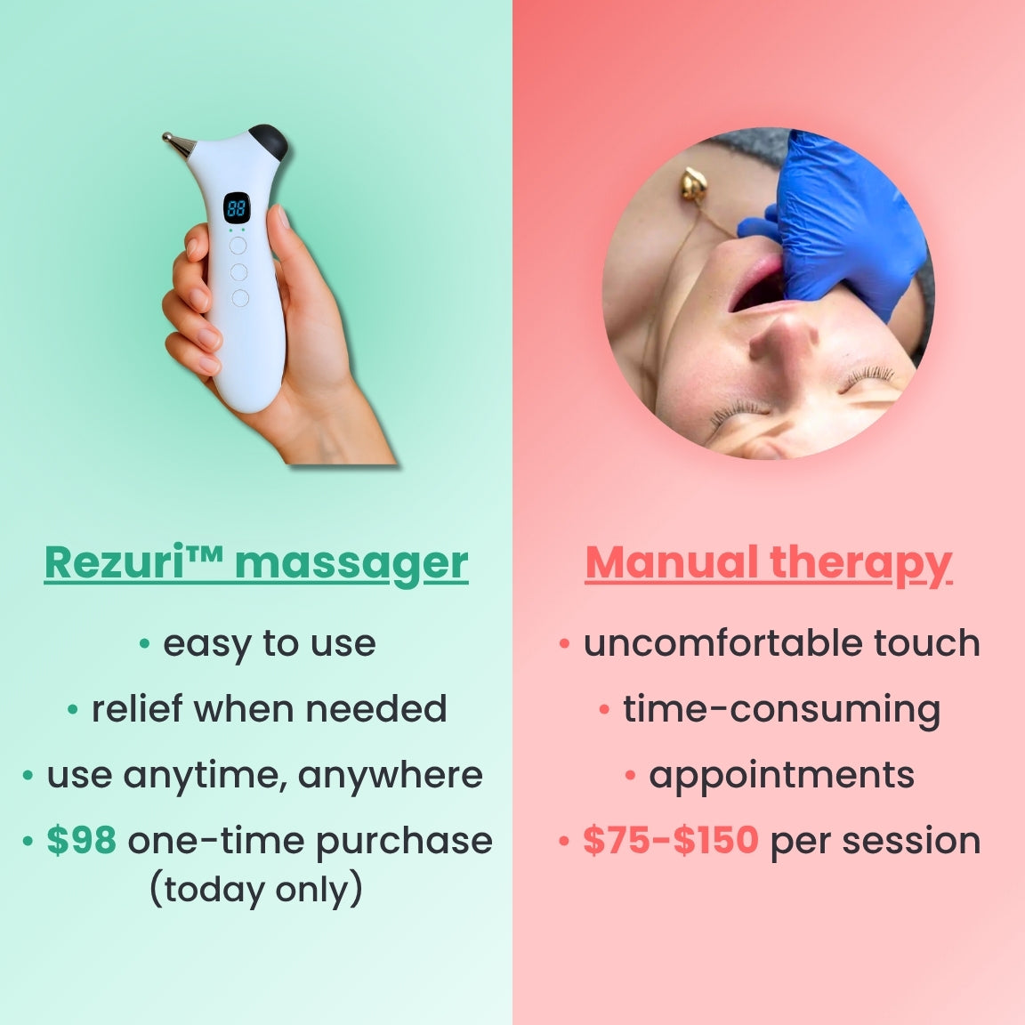 Rezuri™ - 4-in-1 jaw massager